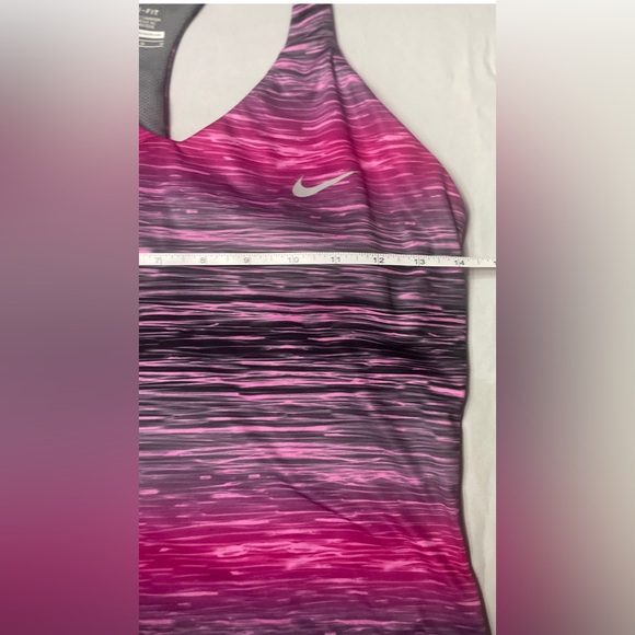 Nike Pink and Black Striped Tank Top - Picture 3 of 5